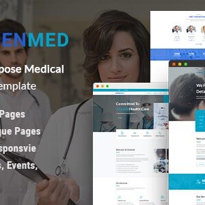 دانلود قالب HTML پزشکی Genmed