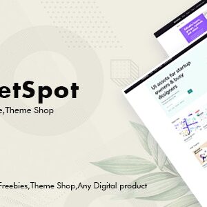 دانلود قالب HTML فروش محصولات Marketspot