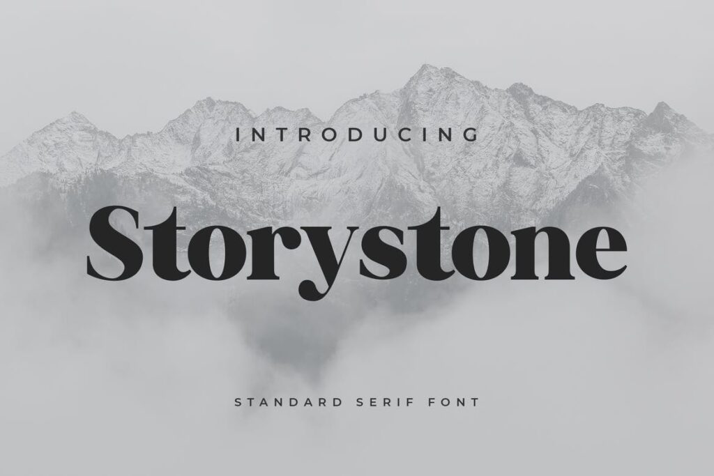دانلود فونت استوری استون Storystone