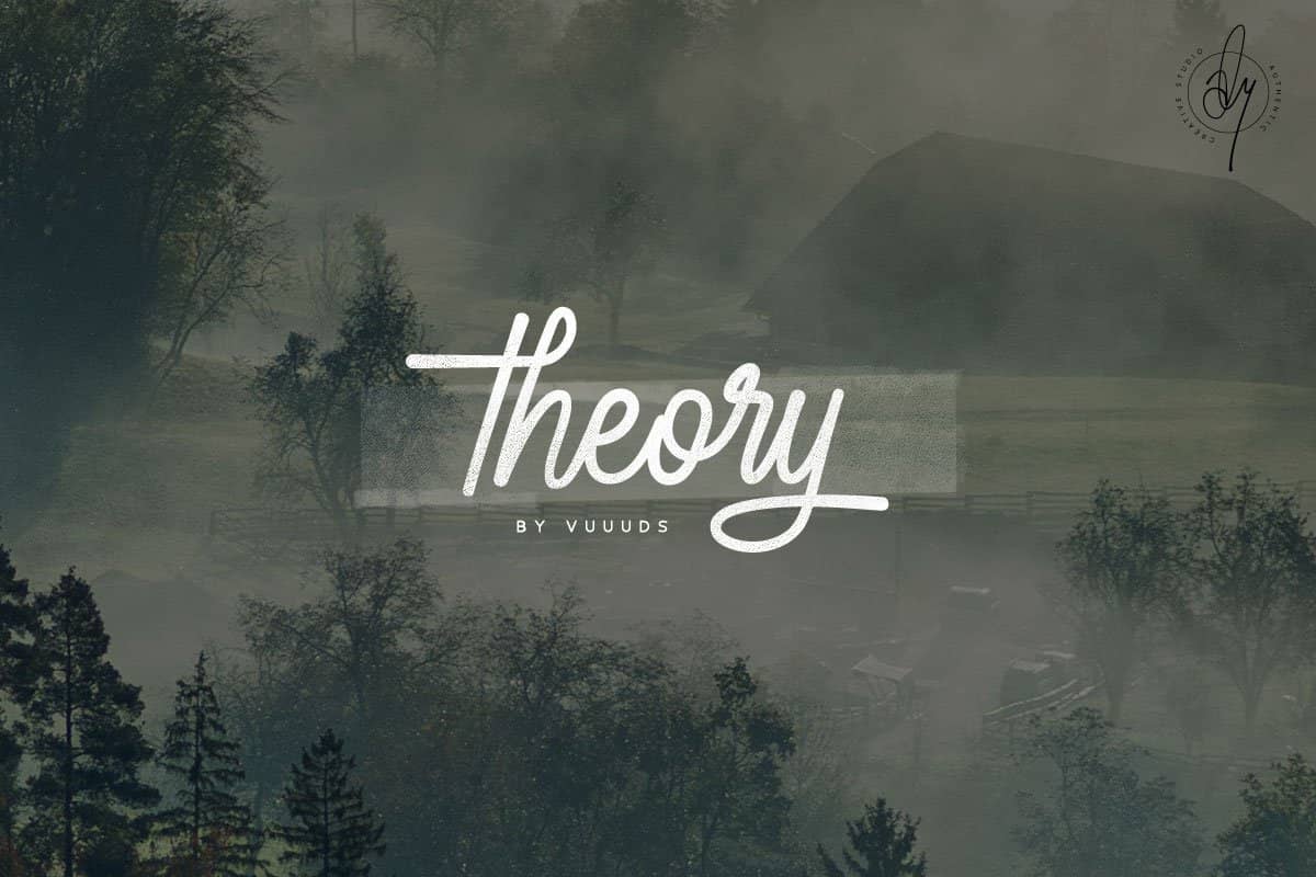 دانلود فونت تئوری Theory
