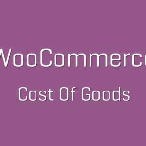 دانلود افزونه ووکامرس WooCommerce Cost of Goods