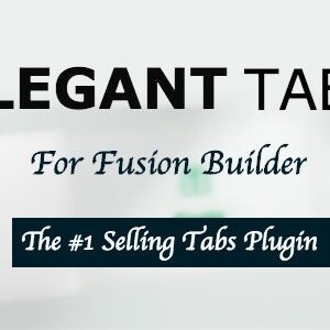 دانلود افزونه وردپرس فیوژن بیلدر Elegant Tabs