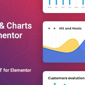 دانلود افزونه وردپرس گراف و نمودار Graphist برای المنتور