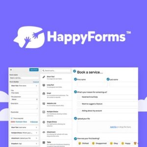 دانلود افزونه وردپرس فرم ساز HappyForms Pro