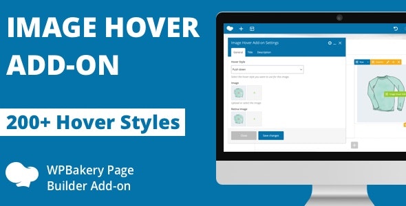 دانلود افزونه وردپرس Image Hover Add-on برای WPBakery
