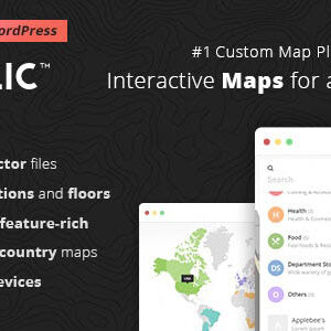 دانلود افزونه وردپرس نقشه های تعاملی پیشرفته Mapplic