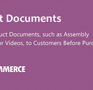 دانلود افزونه ووکامرس WooCommerce Product Documents