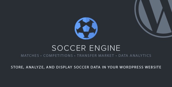 دانلود افزونه وردپرس برنامه و نتایج و آنالیز فوتبال Soccer Engine