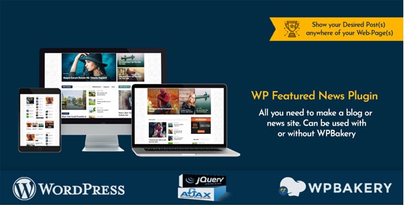 دانلود افزونه وردپرس WP Featured News Pro
