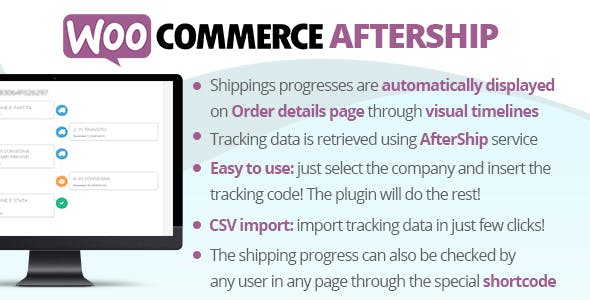 دانلود افزونه ووکامرس پیگیری سفارشات WooCommerce AfterShip