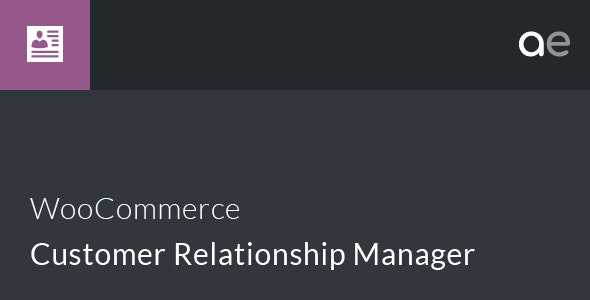 دانلود افزونه ووکامرس WooCommerce Customer Relationship Manager