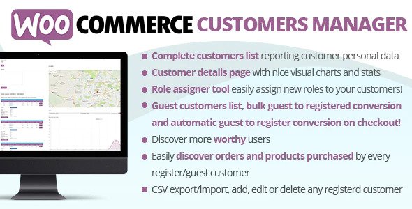 دانلود افزونه ووکامرس WooCommerce Customers Manager