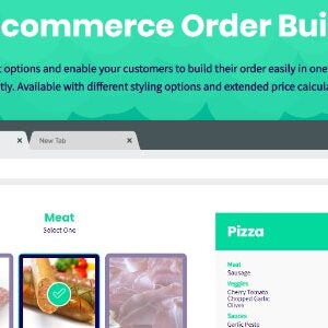 دانلود افزونه ووکامرس محصولات ترکیبی WooCommerce Order Builder