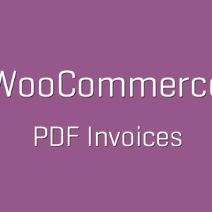 دانلود افزونه ووکامرس WooCommerce PDF Invoices