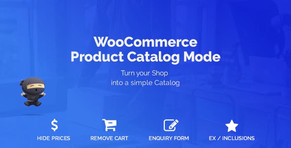 دانلود افزونه ووکامرس WooCommerce Product Catalog Mode