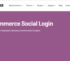 دانلود افزونه ووکامرس WooCommerce Social Login