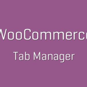 دانلود افزونه ووکامرس WooCommerce Tab Manager