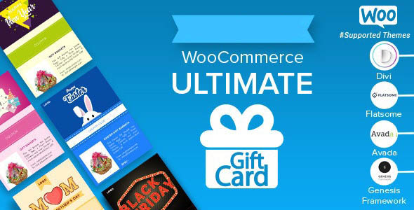دانلود افزونه ووکامرس کارت هدیه WooCommerce Ultimate Gift Card