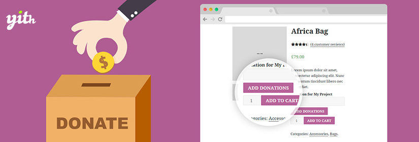 دانلود افزونه ووکامرس YITH Donations for WooCommerce Premium