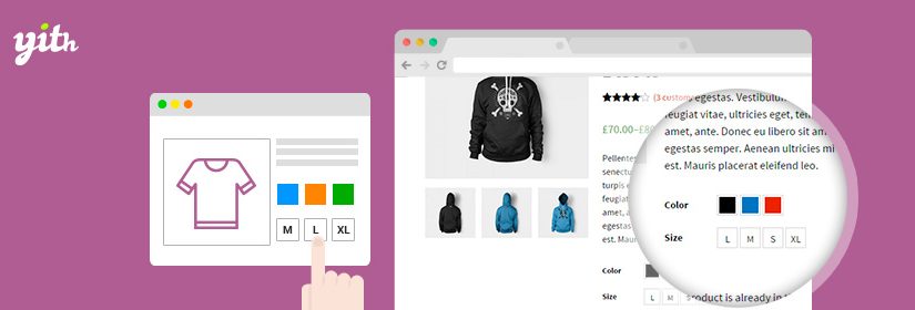 دانلود افزونه ووکامرس YITH Color and Label Variations Premium