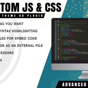 دانلود افزونه وردپرس Easy Custom JS and CSS