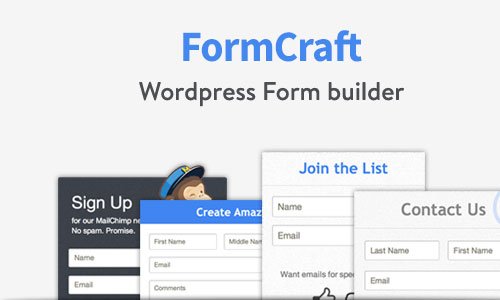 دانلود افزونه وردپرس فرم ساز FormCraft