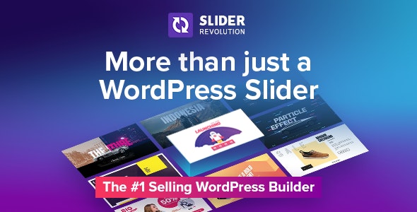 دانلود افزونه وردپرس ساخت اسلایدر حرفه ای Slider Revolution