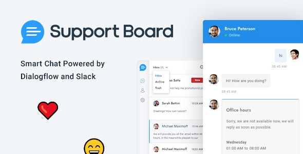 دانلود افزونه وردپرس چت و پشتیبانی Support Board