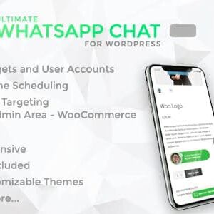 دانلود افزونه وردپرس چت واتس اپ Ultimate WhatsApp Chat Support