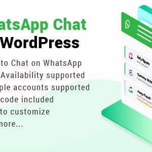 دانلود افزونه وردپرس چت واتس اپ WhatsApp Chat