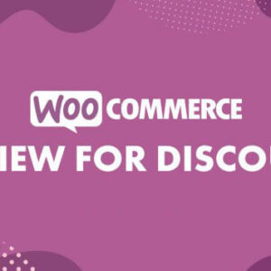 دانلود افزونه ووکامرس WooCommerce Review for Discount