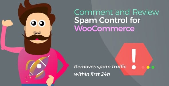 دانلود افزونه ووکامرس Comment and Review Spam Control