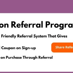 دانلود افزونه ووکامرس WooCommerce Coupon Referral Program