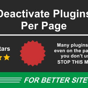 دانلود افزونه وردپرس Deactivate Plugins Per Page