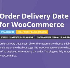 دانلود افزونه ووکامرس Order Delivery Date Pro