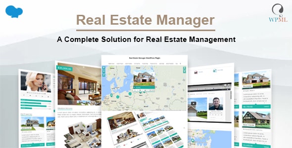 دانلود افزونه وردپرس خرید و فروش ملک Real Estate Manager Pro