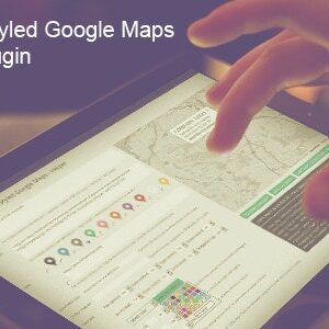 دانلود افزونه وردپرس Responsive Styled Google Maps
