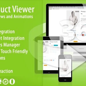 دانلود افزونه ووکامرس انیمیشن 360 درجه Smart Product Viewer