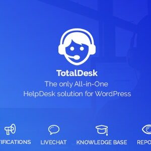 دانلود افزونه وردپرس چت و پشتیبانی TotalDesk