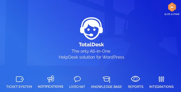 دانلود افزونه وردپرس چت و پشتیبانی TotalDesk