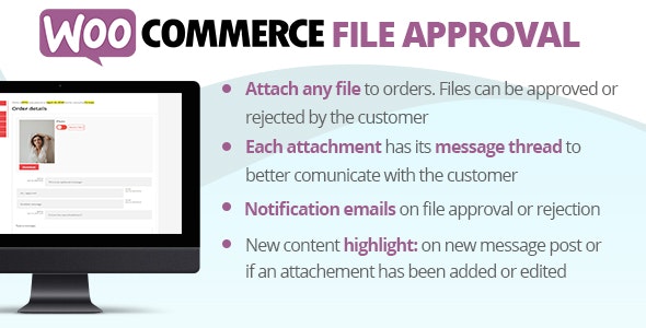 دانلود افزونه ووکامرس WooCommerce File Approval