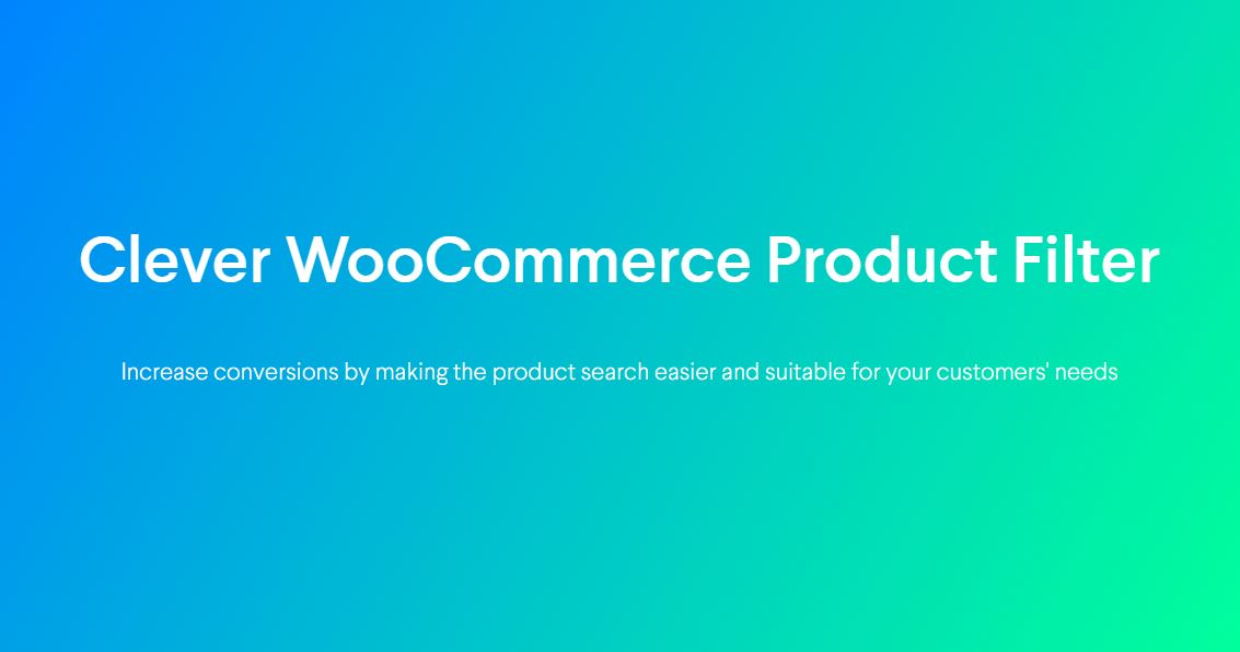دانلود افزونه ووکامرس Clever WooCommerce Product Filter