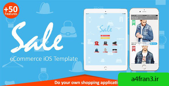 دانلود سورس اپلیکیشن Sale - eCommerce iOS Template