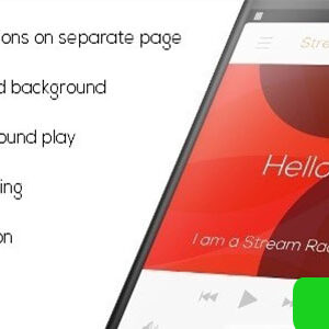 دانلود سورس اپلیکیشن ایستگاه رادیو Stream Radio