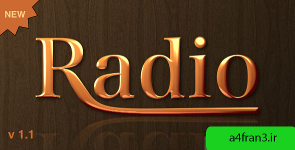 دانلود سورس اپلیکیشن Radio App for iPhone