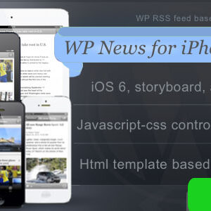 دانلود سورس اپلیکیشن WP News for iPhone iPad