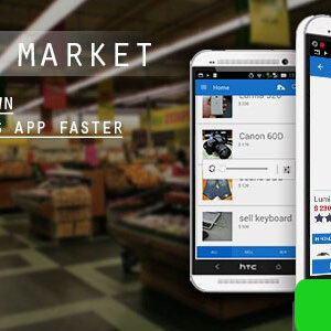 دانلود سورس اپلیکیشن DroidMarket - marketplaces app with CMS