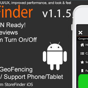 دانلود سورس اپلیکیشن جستجوی فروشگاه Store Finder