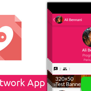 دانلود سورس اپلیکیشن Social Network App