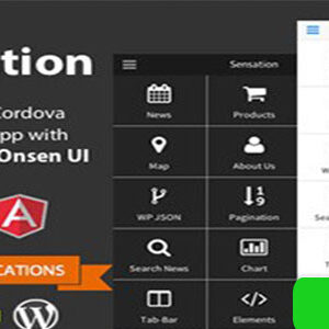 دانلود سورس اپلیکیشن Sensation